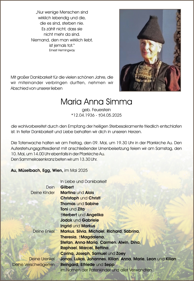 Maria Anna Simma